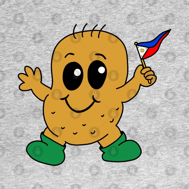 PATATAS CORNER PHILIPPINE FLAG by Aydapadi Studio